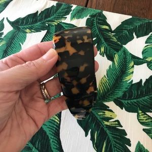J. Crew wide tortoise headband